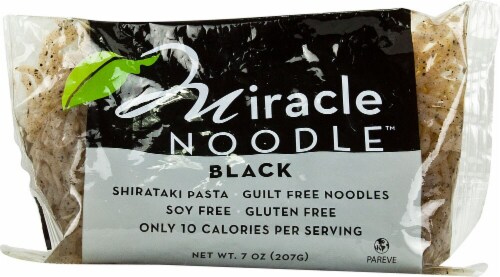 Miracle Noodle Shirataki Black Angel Hair Gluten Free, 7 oz - Food 4 Less
