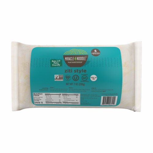 Miracle Noodle Shirataki Ziti Pasta Perspective: front