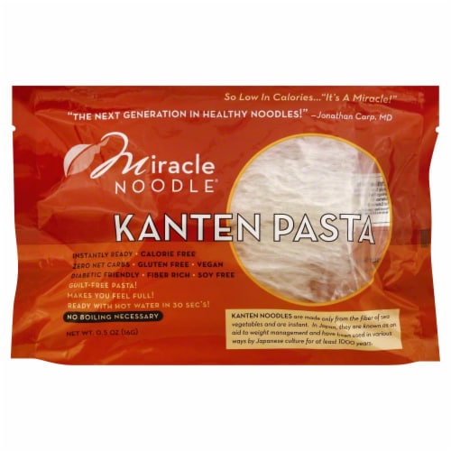 Miracle Noodle Kanten Pasta Perspective: front