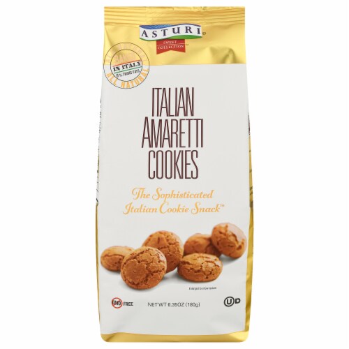 Asturi® Italian Amaretti Cookies Perspective: front