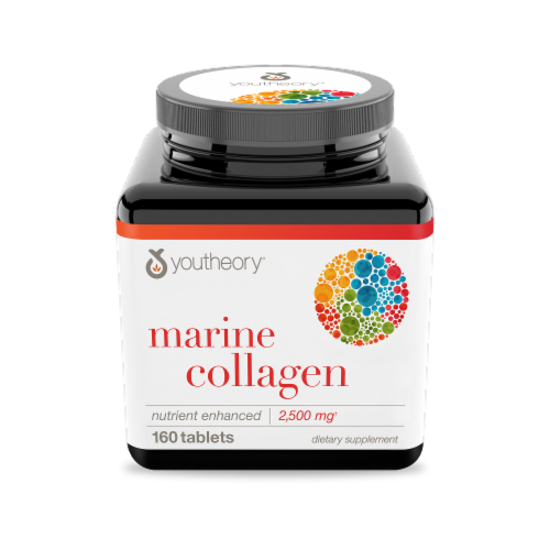 Youtheory Marine Collagen Advanced Formula Perspective: front
