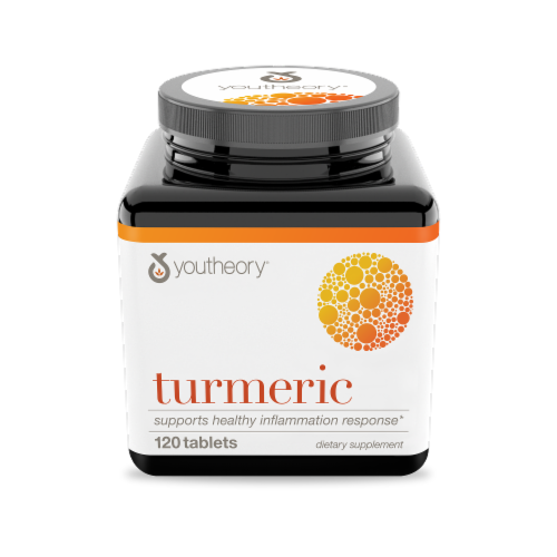 Youtheory Turmeric Advanced Supplement Tablets Perspective: front