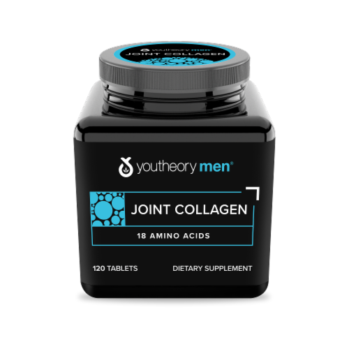 Youtheory Mens Joint Collagen Advanced Formula Caplets Perspective: front