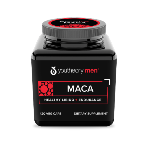 Youtheory®  Mens Maca Capsules Perspective: front