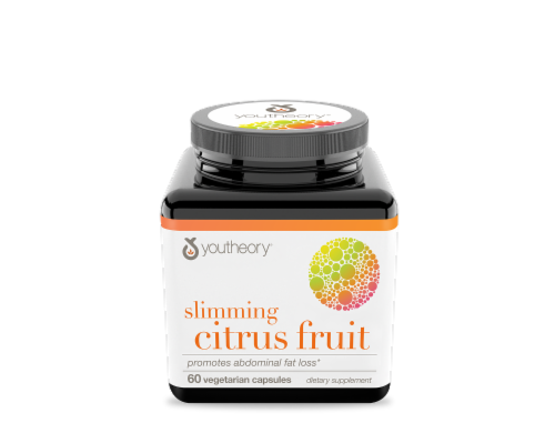 Youtheory® Slimming Citrus Fruit Vegetarian Capsules Perspective: front