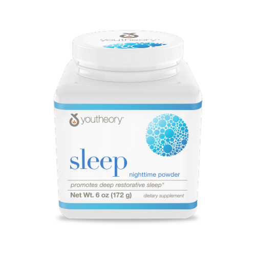 Youtheory® Sleep Nighttime Powder Perspective: front