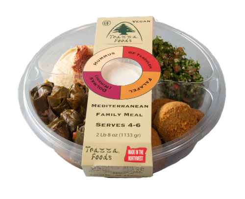 Trazza Mediterranean Family Meal with Tabouleh 40 oz Perspective: front