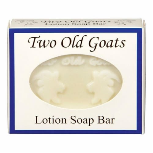 Two Old Goats A and F SB Case 4 oz Bar Soap Perspective: front