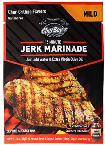 Charboy's 15 Minute Mild Jerk Marinade Perspective: front