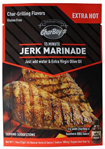 Charboy's Jerk Marinade Perspective: front