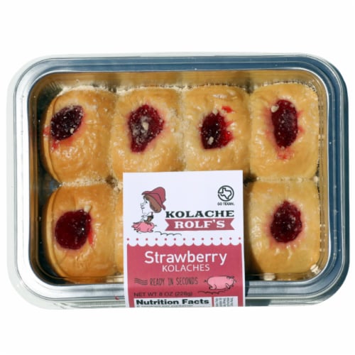 Kolache Rolf`s Strawberry Kolaches Perspective: front