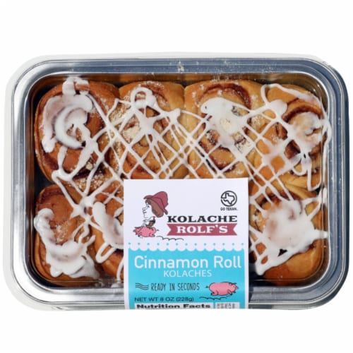 Kolache Rolf`s Cinnamon Roll Kolaches Perspective: front