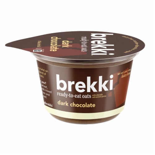 brekki Dark Chocolate Overnight Oats Perspective: front