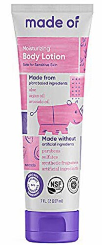 MADE OF  Organic Moisturizing Body Lotion Perspective: front
