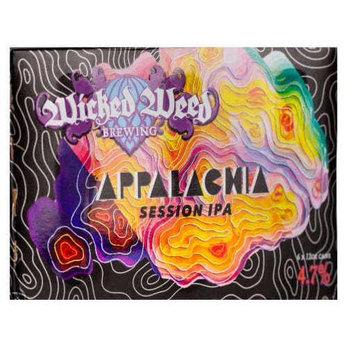Wicked Weed Brewing Appalachia Session IPA Beeroz Perspective: front