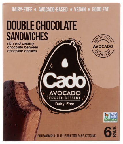 Cado® Double Chocolate Sandwich Perspective: front