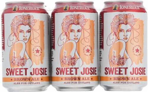 Lonerider Sweet Josie Brown Ale Perspective: front