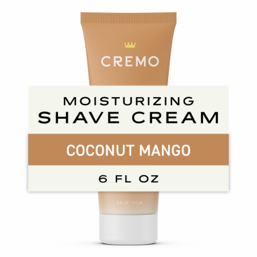 Cremo Moisturizing Formula Coconut Mango Women's Shave Cream Perspective: front