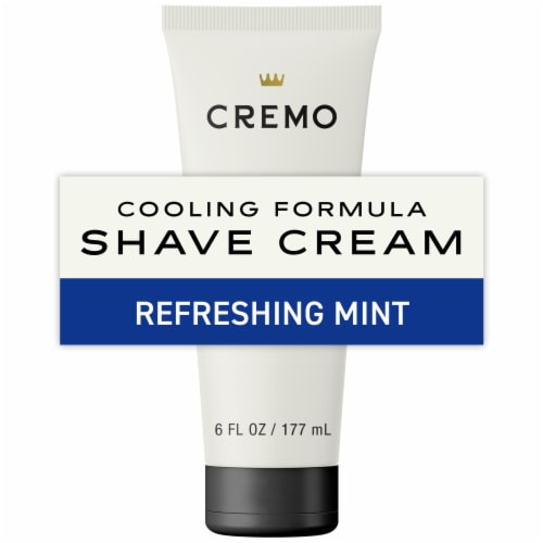 Cremo Cooling Shaving Cream for Men Hydrating Refreshing Mint Scent Perspective: front