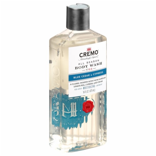 Cremo® Blue Cedar & Cypress Body Wash Perspective: front