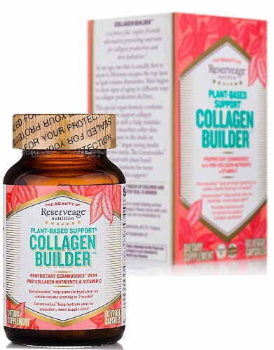 Reserveage  Nutrition Collagen Builder™ Plant-Based Support Perspective: front