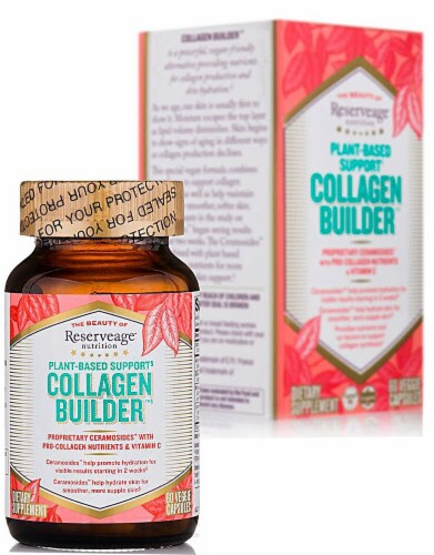 Reserveage  Nutrition Collagen Builder™ Plant-Based Support Perspective: front