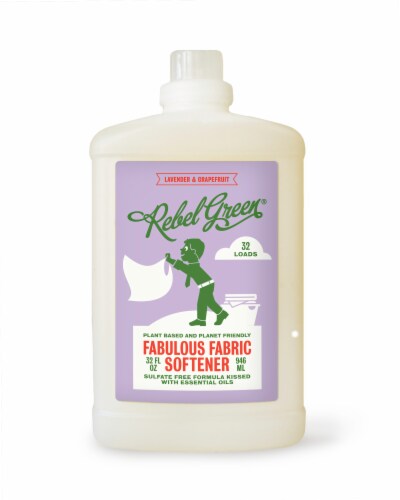 Rebel Green Lavender & Grapefruit Fabulous Fabric Softener Perspective: front