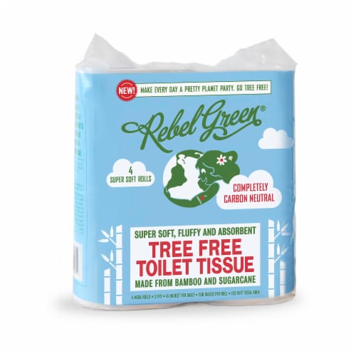 Rebel Green Tree Free Toilet Tissue Perspective: front