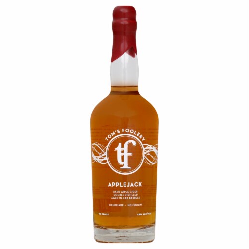 Toms's Foolery Applejack Hard Apple Cider Scotch Perspective: front