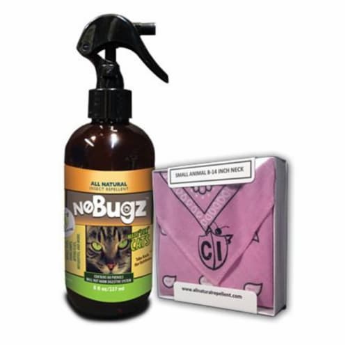 Carpe Insectae 506 Nobugz Insect Repellent for Cats Perspective: front