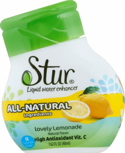 Stur Lovely Lemonade Liquid Water Enhancer Perspective: front