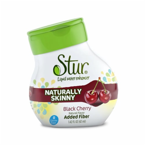 Stur® Naturally Skinny Black Cherry Liquid Water Enhancer, 1.42 fl oz -  Harris Teeter