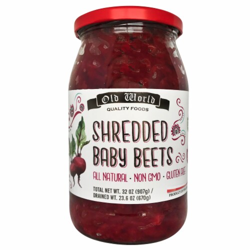 Old World Shredded Baby Beets Perspective: front