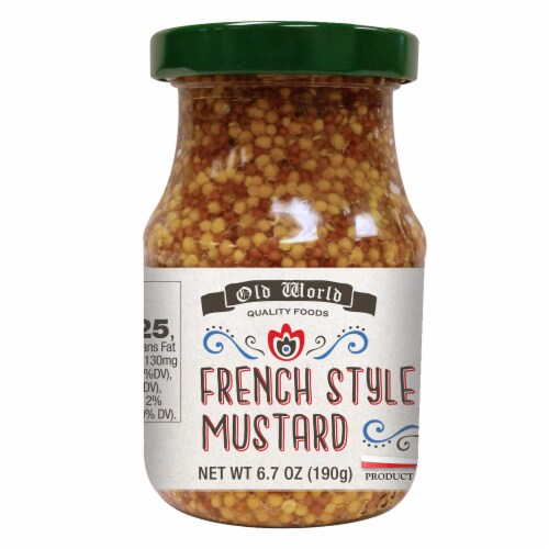 Old World French Style Mustard Perspective: front