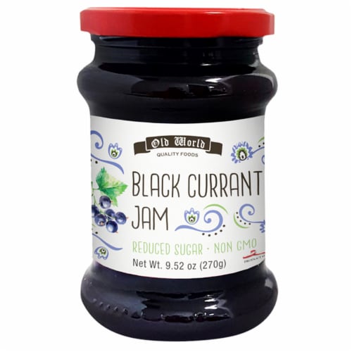 Old World Black Currant Jam Perspective: front