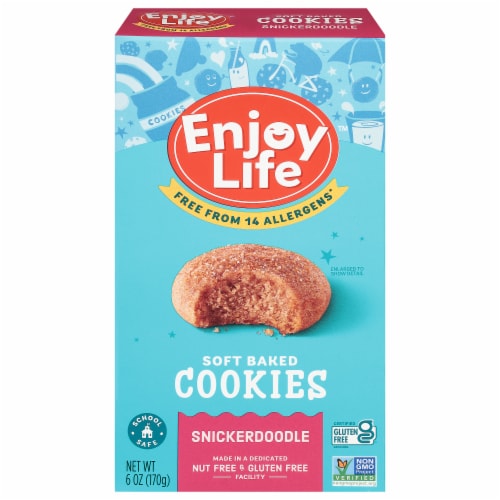 Enjoy Life™ Soft Baked Snickerdoodle Cookies Perspective: front