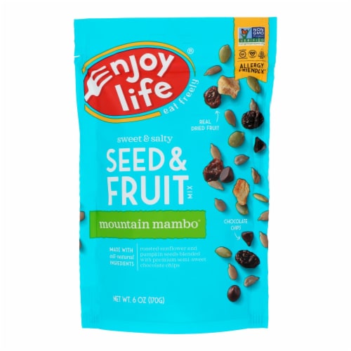 Enjoy Life™ Gluten-Free Mountain Mambo Sweet & Salty Seed & Fruit Mix Perspective: front