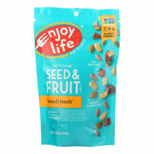 Enjoy Life™ Gluten-Free Tart & Tangy Beach Bash Seed and Fruit Mix Perspective: front