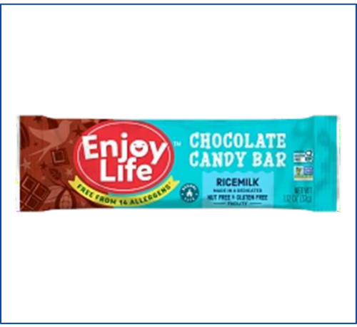 Enjoy Life™ Ricemilk Chocolate Candy Bar Perspective: front