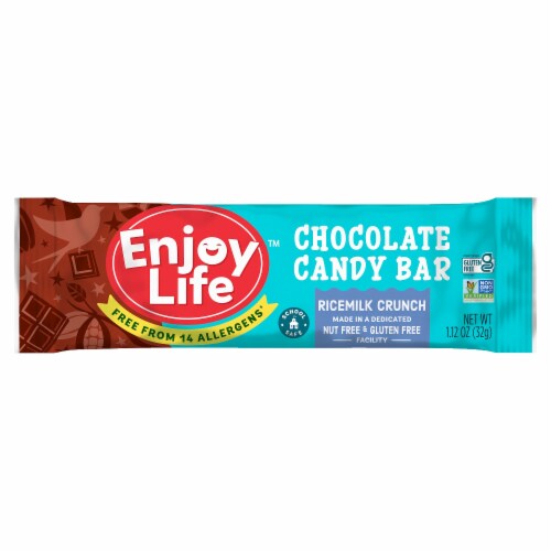 Enjoy Life™ Ricemilk Crunch Chocolate Candy Bar Perspective: front