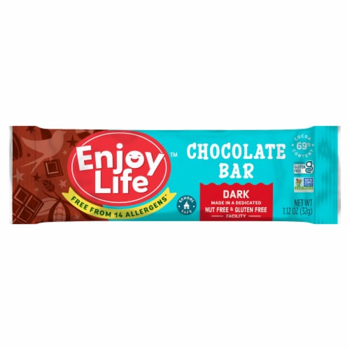 Enjoy Life™ Dark Chocolate Bar Perspective: front