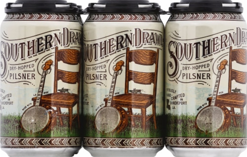 Great Raft Brewing Southern Drawl Dry-Hopped Pilsner Perspective: front