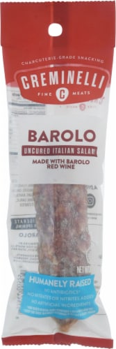 Creminelli Fine Meats® Barolo Salami Perspective: front