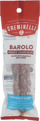 Creminelli Fine Meats® Barolo Salami Perspective: front