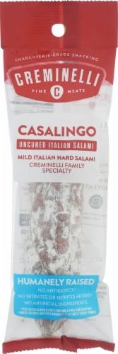Creminelli Fine Meats® Casalingo Salami Perspective: front