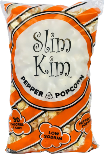 Slim Kim Pepper & Salt Popcorn Perspective: front