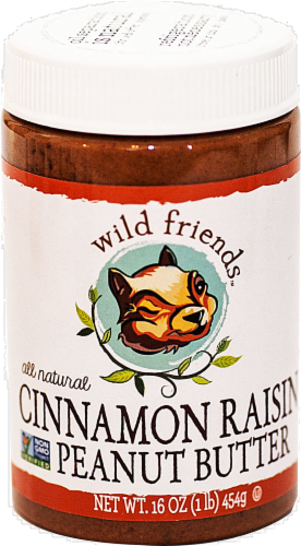 Wild Friends Cinnamon Raisin Peanut Butter Perspective: front