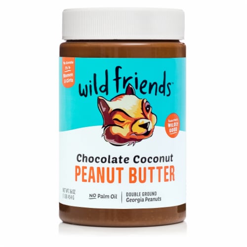 Wild Friends Foods Chocolate Coconut Peanut Butter Perspective: front