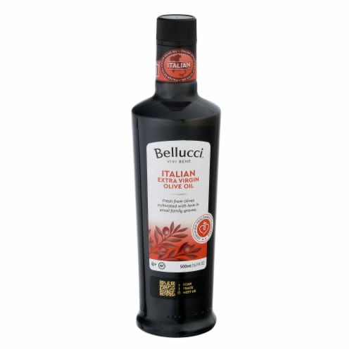 Bellucci® 100% Italian Extra Virgin Olive Oil Perspective: front