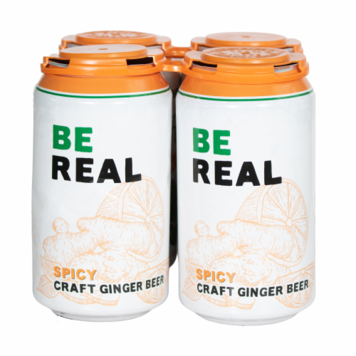 The Unknown Brewing Co. Craft Spicy Ginger Ale, 6 cans / 12 fl oz Kroger